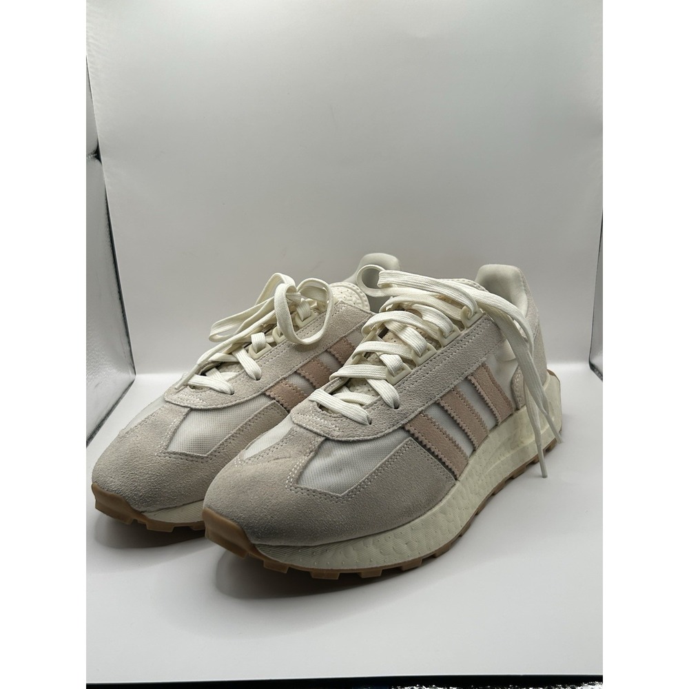 Adidas Retropy E5 Wmns Off White Orange Aluminium GW9417 Size 10 Running Shoes